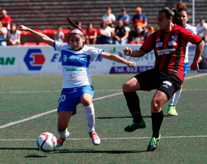 Cristina Martín-Prieto inquietó siempre que pudo el portal canario. / Foto: www.lfp.es.