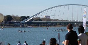 Sevilla albergó una competición multitudinaria, superando los 1.300 piragüistas.