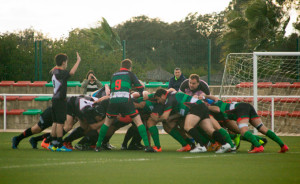 El equipo onubense logró al final un triunfo mu y trabajado.