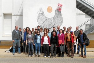 La estudiantes de la Universidad Técnica de Freiberg