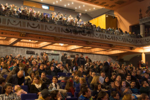 Lleno en el Teatro.