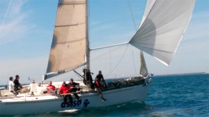 El Asisa X-Kaya, de José Luis Mendoza, lidera la clase ORC en la Regata de Invierno de Cruceros Bahía de Huelva.