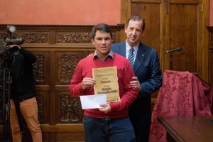 Los ganadores recogieron sus premios.