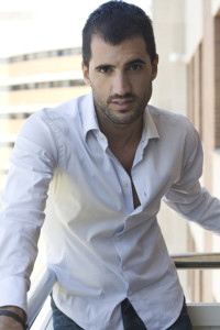 El actor David Herrero.