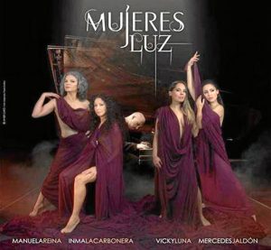 Cartel del espectáculo, 'Mujeres Luz'.