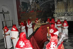 Martes Santo pasado por agua en Moguer.