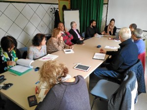 Momento del encuentro celebrado en la Universidad de Huelva, en el marco del Campus de Excelencia Internacional Agroalimentario Ceia3. 