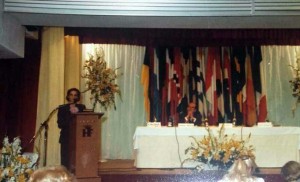 Las mujeres empresarias onubenses consiguieron aglutinar en Huelva un evento de carácter iberoamericano. / Foto: Soledad Mora.