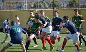 El equipo sub 16 de los linces no dio cuartel a su oponente.