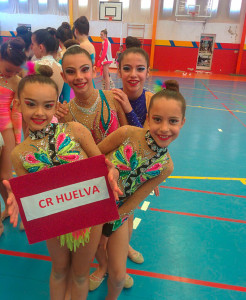 Representantes del GR Huelva en el torneo celebrado en Ronda.