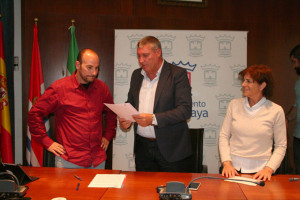 Firma del convenio.