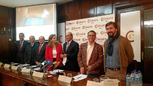 Imagen de la rueda de prensa.