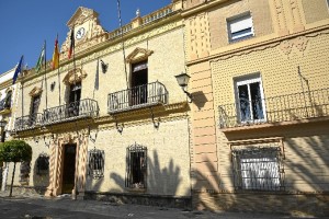 Fachada del Ayuntamiento de Ayamonte.