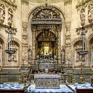 Capilla Real de la Catedral de Sevilla.