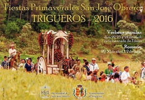 Trigueros celebra su romería en honora a San José Obrero. 