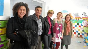 El delegado Vicente Zarza se ha desplazado al municipio de Cortegana donde ha visitado la Escuela Infantil Campanita. 