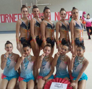 Conjunto infantil y senior copa en Granada.