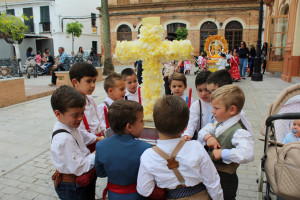 Los vecinos han disfrutado de las Cruces.