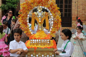 Cruces infantiles en La Palma.