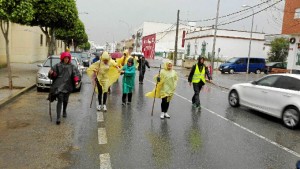 Un momento del camino.