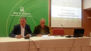 Momento de la Jornada que ha sido inaugurada por el delegado del Gobierno andaluz en Huelva, Francisco José Romero.