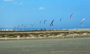 Una actividad diferente en Punta Umbría, el kitebuggy.