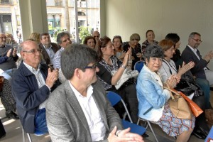 Algunos de los asistentes a la presentación del libro. / Foto: José Rodríguez.