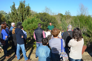 Los participantes conocieron la Laguna Primera de Palos.