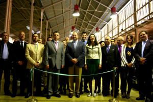 Inauguración del salón del vehículo en Valverde.