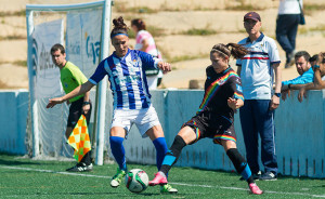 El Fundación Cajasol Sporting está a un paso pequeño de amarrar la Copa de la Reina. / Foto: www.lfp.es.