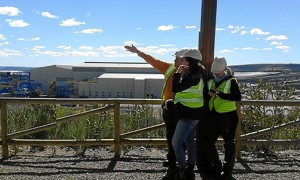 Visita de la Universidad de Huelva, de intercambio con universidad alemana.