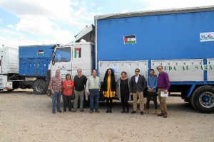 La 'Caravana por la paz' de la provincia de Huelva envía 46.000 kilos de ayuda humanitaria al Sáhara. 