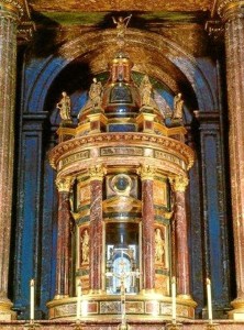 Otra imagen del uso del jaspe en El Escorial.