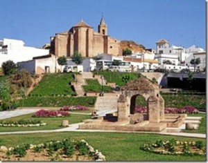 Vista general del pueblo de Palos de la Frontera