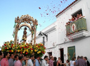 La jornada concluyó con una Misa en honor al Santo.