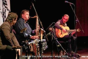 En una actuación con la 'Rubem Dantas Flamenco Big Band'.