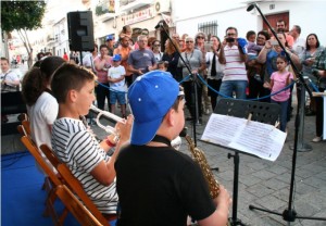 La música fue una de las protagonistas de la muestra