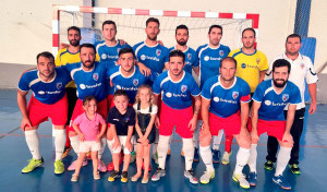 Victoria del Almonte FS en Villalba y permanencia asegurada. / Foto: @AlmonteFutsal.