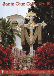 Cartel de las Fiestas de la Santa Cruz de la calle Sevilla.