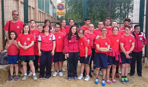 Deportistas del CODA Huelva que han destacado en el Campeonato en Mairena del Aljarafe.