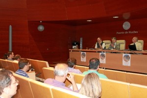 Momento del XXX Curso Metológico-Didáctico. La Minería en la provincia de Huelva. Un nuevo ciclo productivo. 