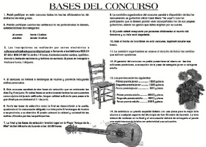 Bases del concurso. 