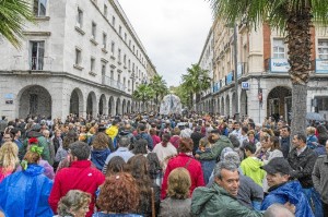 En el Consistorio se viven momentos muy emotivos. 