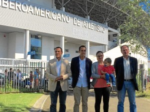 El doble campeón del mundo de Duatlón, Emilio Martín, ya tiene un estadio con su nombre.