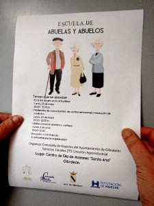 Gibraleón acoge una nueva experiencia de escuela de abuelos y abuelas.