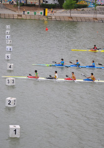 El K4 cadete venció en la final B.