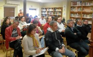 Un momento de las jornadas celebradas en Zalamea la Real.