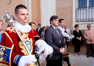 El alcalde, Gabriel Cruz, participó en la Procesión, como primera autoridad civil local