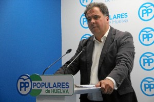 Juan Carlos Duarte, viceportavoz del PP en la Diputación Provincial de Huelva.