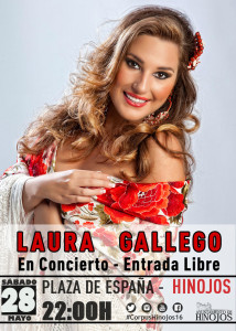 Laura Gallego actúa en las fiestas.